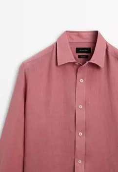 Рубашка Massimo Dutti, красный