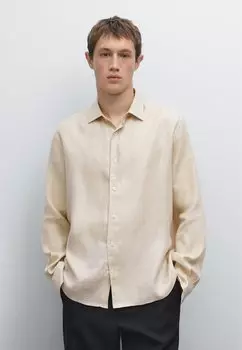 Рубашка Massimo Dutti, песочный