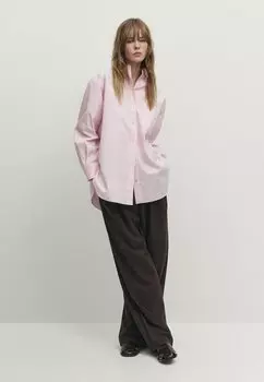 Рубашка Massimo Dutti, розовый