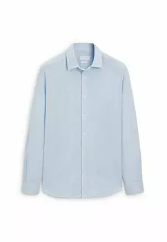 Рубашка Massimo Dutti, светло-голубая