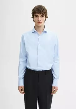 Рубашка Massimo Dutti, светло-голубой