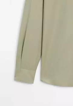 Рубашка Massimo Dutti, светло-зеленый