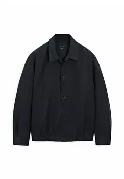 Рубашка Massimo Dutti, темно-синий