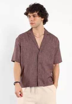 Рубашка MATTHIAS Instafab, коричневый