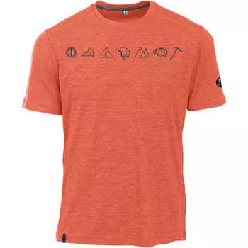Рубашка Maul Sport, цвет mango/schwarz