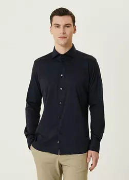 Рубашка Maurizio Baldassari, синий