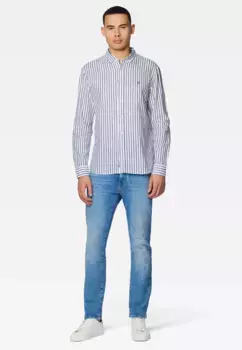 Рубашка Mavi с длинными рукавами "STRIPE SHIRT", рубашка в полоску, цвет Total Eclipse