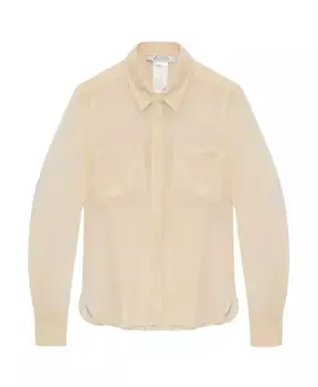 Рубашка Max Mara, бежевый