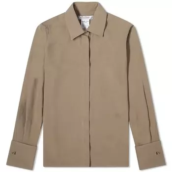 Рубашка Max Mara Candia, бежевый