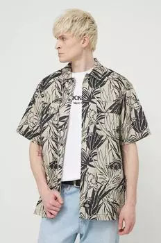 Рубашка Max Meadows Shirt SS Dickies, бежевый