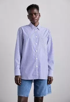 Рубашка MAXINE BUTTON DOWN rag & bone, синий
