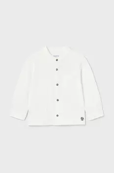 Рубашка Mayoral для малышей, бежевый