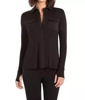 Рубашка Mccullogh черного цвета Capsule 121