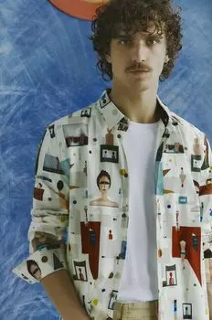 Рубашка Medicine, бежевый