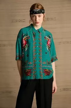 Рубашка Medicine, бирюзовый