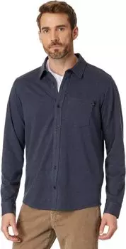 Рубашка Мейсона AG Jeans, цвет Heather Charcoal/Blue Note