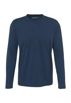 Рубашка, меланжевая, мужская Galeria, темно-синий