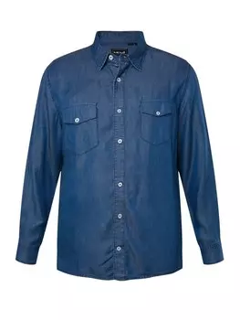 Рубашка Men Plus, цвет aschblau