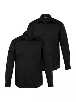 Рубашка Men Plus Hemd, черный