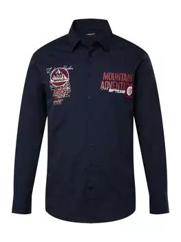 Рубашка Men Plus Hemd, цвет navy blau