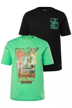 Рубашка Men Plus, зеленый