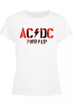 Рубашка Merchcode ACDC - PWRUP, белый