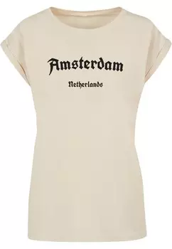 Рубашка Merchcode Amsterdam, экрю