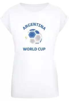 Рубашка Merchcode Argentina World Cup, белый