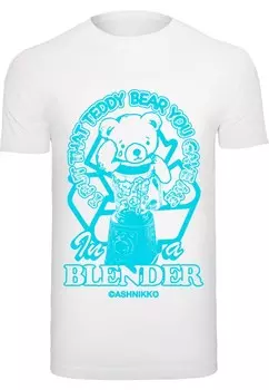 Рубашка Merchcode Ashnikko - Blender, белый