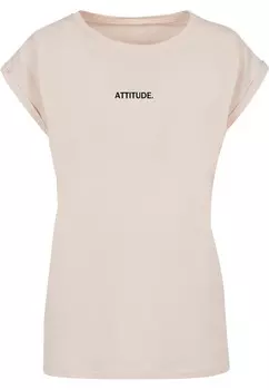 Рубашка Merchcode Attitude, нюд/песок