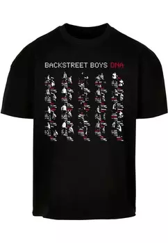 Рубашка Merchcode Backstreet Boys - DNA Album Red, черный