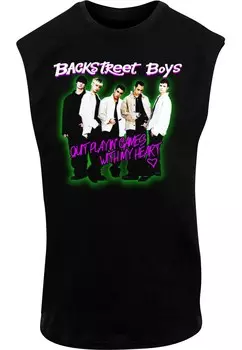 Рубашка Merchcode Backstreet Boys - Playing Games, черный