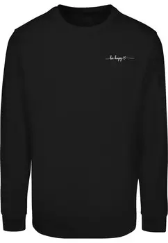 Рубашка Merchcode Be Happy, черный