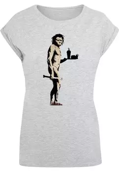 Рубашка Merchcode Brandalised - Fast Food Apeman, цвет Grey/Greige