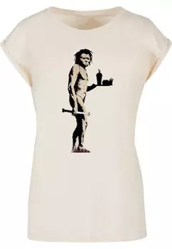 Рубашка Merchcode Brandalised - Fast Food Apeman, коричневый
