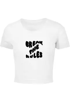 Рубашка Merchcode Break The Rules, белый