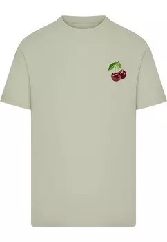 Рубашка Merchcode Cherries, цвет Green/Dark green