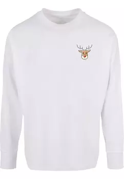 Рубашка Merchcode Christmas Cute Deer, белый