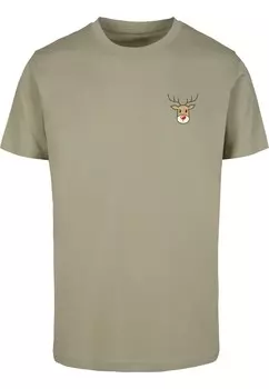 Рубашка Merchcode Christmas Cute Deer, хаки