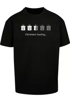 Рубашка Merchcode Christmas Gifts Loading, черный