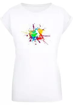 Рубашка Merchcode Color Splash Player, белый