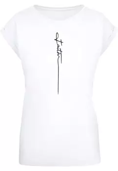 Рубашка Merchcode Faith, белый