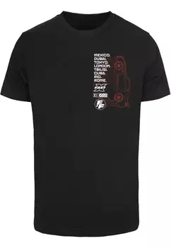 Рубашка Merchcode Fast X - Cities, черный