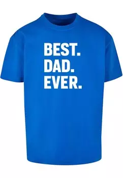 Рубашка Merchcode Fathers Day - Best Dad Ever, коабльтовый синий