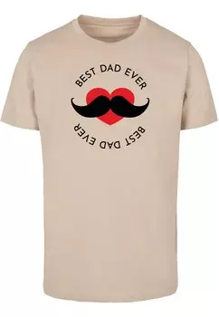Рубашка Merchcode Fathers Day - Best dad, песочный