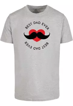 Рубашка Merchcode Fathers Day - Best Dad, пятнистый серый