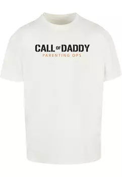 Рубашка Merchcode Fathers Day - Call of Daddy, белый