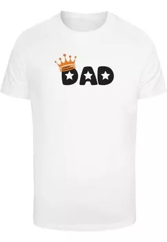 Рубашка Merchcode Fathers Day - King Dad, белый