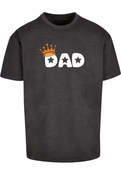 Рубашка Merchcode Fathers Day - King Dad, темно-серый