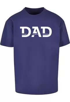 Рубашка Merchcode Fathers Day - The Man, The Myth, The Legend, темно-синий